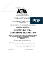 Diseño Unidad de Quemados