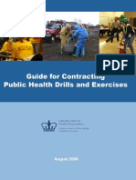 Guide for Contracting Public Health Drills and Exercises