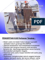 Penumbuhan Dan Pengembangan KUB