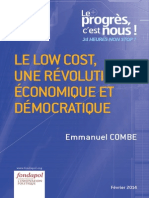 Emmanuel Combe - Le Low Cost, Une Révolution Économique Et Démocratique