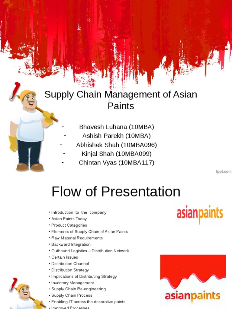 Asian Paints Supply Chain Insights | PDF | Supply Chain Management ...