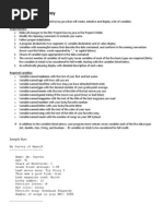 Project 1 - Self Survey