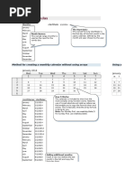 Combined Gregorian and Islamic Calendar