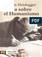 Heidegger, Martin - Carta Sobre El Humanismo