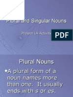 Plural Sing Nouns
