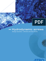 Hydrodynamic Screws