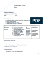 Propuesta 4 de 1° Lengua - Ciencias