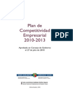 Plan Competitividad 2010 2013