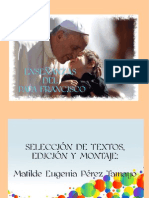 ENSEÑANZAS DEL PAPA FRANCISCO (1)