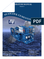 Cementing Seahawk Skid Operator Manual V1.1