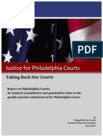 Justice For Philadelphia Courts - Final