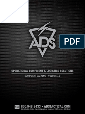 C0045 ADS V7 Catalog 2010, PDF, Logistics