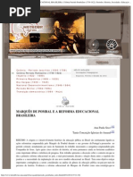 MARQUÊS DE POMBAL E A REFORMA EDUCACIONAL BRASILEIRA. Colônia Período Pombalino (1759-1822). Períodos. História, Sociedade e Educação no Brasil - HISTEDBR - Faculdade de Educação - UNICAMP