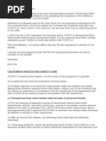 Download TB Test Exemption California by Donna SN20620521 doc pdf