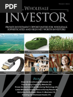 Wholesale Investor Edition 6