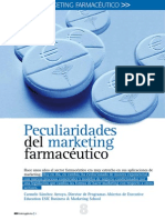 Peculiaridades Del Marketing Farmaceutico