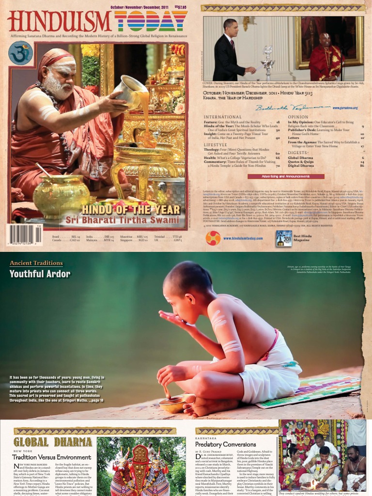 Hinduism Today Oct Nov Dec 2011, PDF, Worship