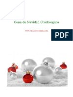 Menú Navidad Crudivegano