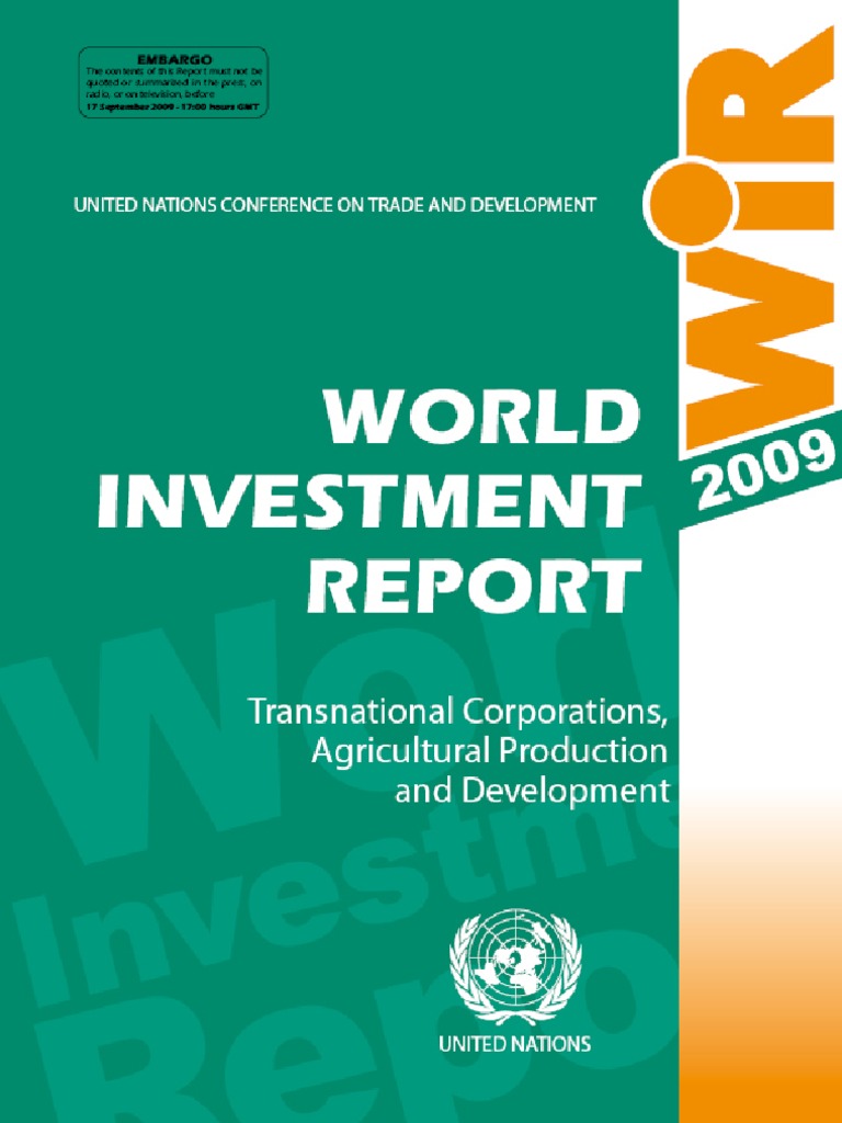 United Nations Conference On Trade and Development | PDF | Foreign ...