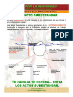 Capsula de Seguridad Nº2  ACTO SUBESTANDAR