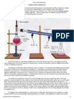 Distillation Apparatus