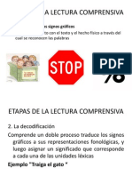 Etapas de La Lectura Comprensiva