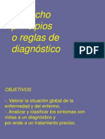 Diagnostic o