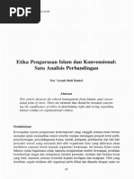 Download Etika Pengurusan Islam Dan Konvensional Satu Analisis Perbandingan by Wave Breaker SN206262387 doc pdf
