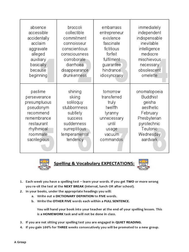 Acclaim Definition and Homework Guidelines | PDF