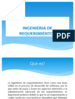 Ingenieria de Requerimientos