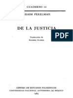 Chaim Perelman - de La Justicia