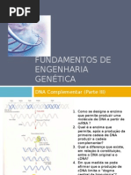 Fundamentos de engenharia Genética (Parte III)