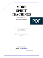 More Spirit Teachings