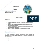 Enunciado - Practica1: Organizacion Computacional - USAC