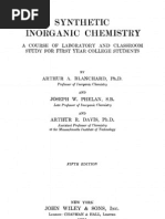 Download Synthetic Inorganic Chemistry Blanchard 5thed1937 by rhozab SN20631603 doc pdf