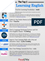 The Top 5 Tools For Learning English Online