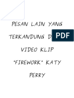 Pesan Dalam Video Klip (Friday Night Katy Perry)