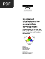 2002 Integrated Biosystems for Sustainable Development