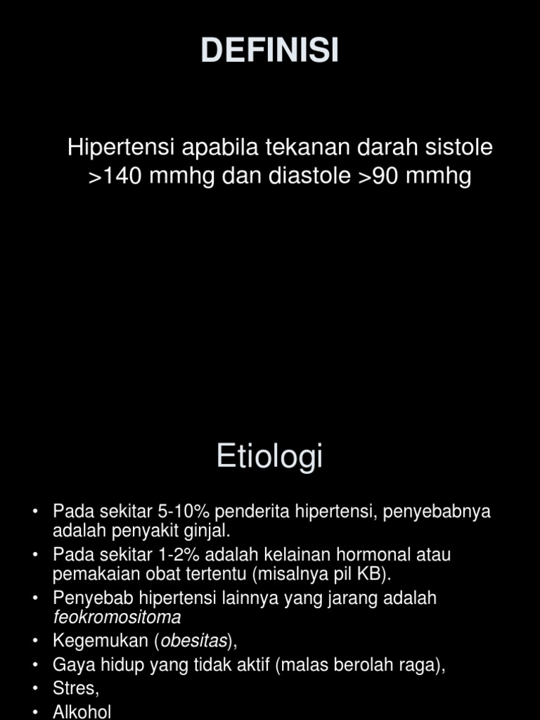 Buku Hipertensi  Hipertensi  Power Point