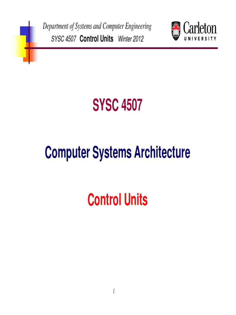 Control Unit PDF Instruction Set Central Processing Unit