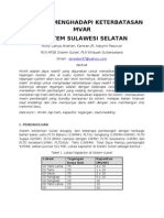 Strategi Menghadapi Keterbatasan MVAR