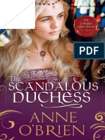 The Scandalous Duchess by Anne O'Brien - Chapter Sampler