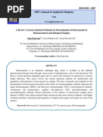 Download Current Analytical Methods for Determination of Ketoconazole by iabureid7460 SN206350159 doc pdf