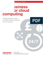 Claranet_WP_Business Case for Cloud Computing