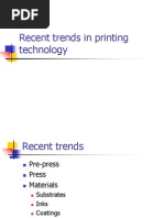 Recent Trends in Printing Technology