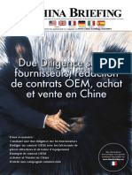 Due Diligence Sur Les Fournisseurs, Redaction de Contrats OEM, Achat Et Vente en Chine