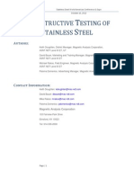 Duplex Stainless Steel 2012