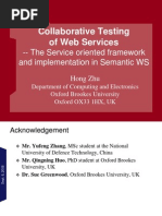 Service-Oriented Testing-Tsinghua Sept 2009