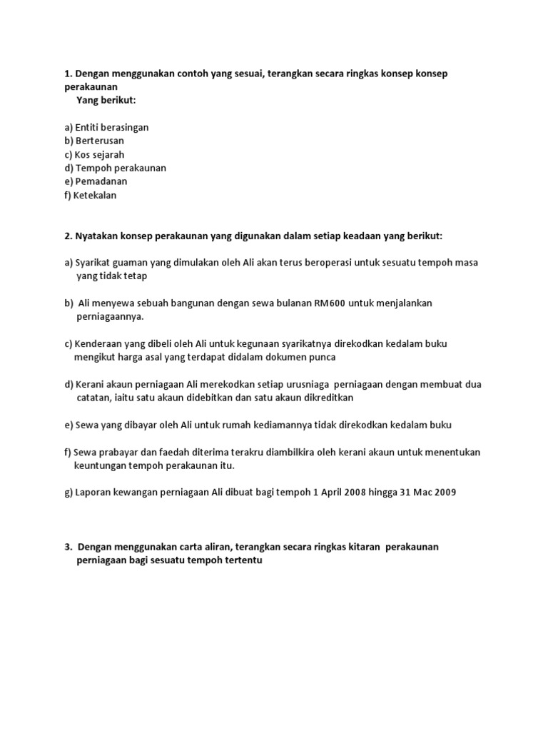 Latihan Bab1 Akaun Pdf
