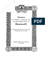 Knut Stjerna - Essays On Questions Connected With The Old English Poem of Beowulf